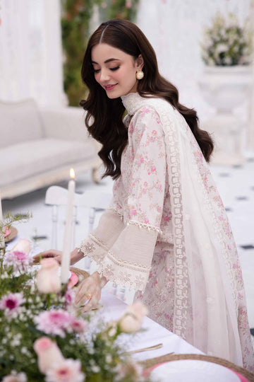 Nishat Linen 3 Piece - Printed Embroidered Suit - 42501280 Online Shopping